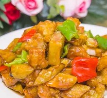 Braised Pork and Eggplant