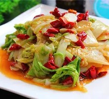 Spicy and Sour Cabbage Rice Bowl