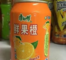 Master Kong Orange Juice Can