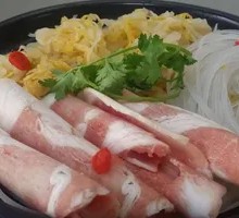 Sour Cabbage and Lamb Noodle Pot