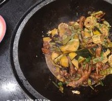Pork Rib and Chicken Foot Stew