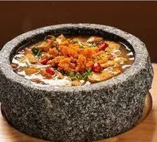 Sea Urchin Tofu in Stone Pot