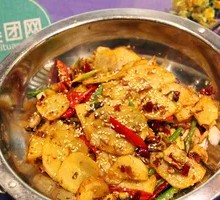 Spicy Potatoes in Dry Pot