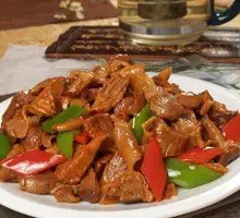 Bell Pepper Beef Heart Stir-fry