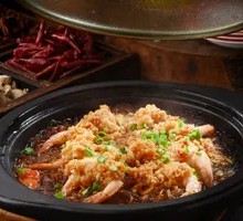 Garlic Shrimp with Rice Noodles