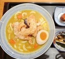 Curry Crispy Pork Udon Noodles