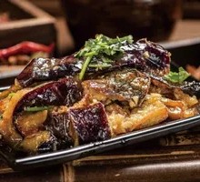 Braised Eggplant in Oil