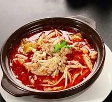 Golden Needle Lamb Hot Pot