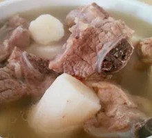 Pork Rib and Yam Stew