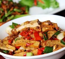 Stir-Fried Fragrant Tofu Cubes