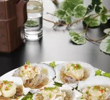 Steamed Scallops with Garlic and Vermicelli