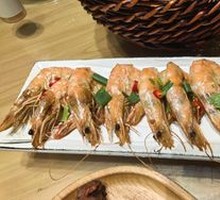 Pit-Roasted Shrimp