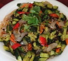 Cucumber with Rice Noodles