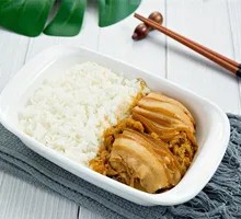Sour Cabbage Braised Pork Rice