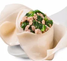 Bok Choy and Pork Dumplings