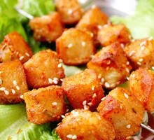 Fish Dumpling Skewers