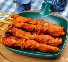 Fried Pork Skewers