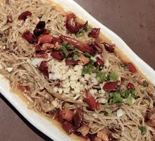 Spicy麻 Sliced Enoki Mushrooms