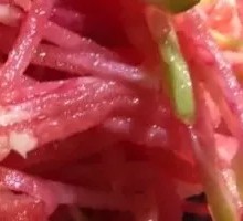 Mixed Radish Strips