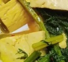 Salted Mustard Greens Stewed Tofu
