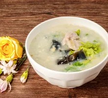Century Egg and Pork Porridge