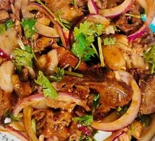 Spicy Chicken Frame Salad