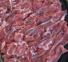 Fresh Lamb Leg Meat, Hand-Cut