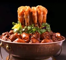 Shrimp Hot Pot Chicken