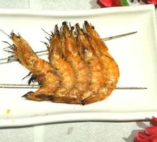 Grilled Ice Shrimp