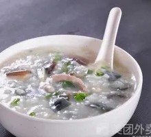Century Egg and Pork Porridge