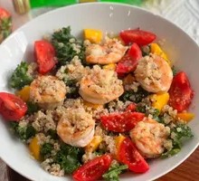 Hawaiian Mango Shrimp Salad