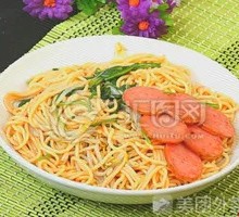 Sausage Fried Noodles