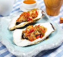 Garlic Roasted Oysters