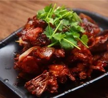 Spicy Stir-Fried Chicken Frames