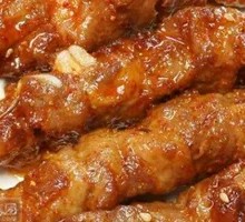 Honey Glazed Spare Ribs Skewers