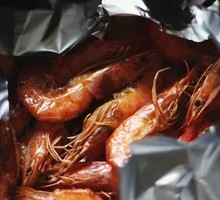 Aluminum Foil Prawns