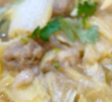 Chinese Cabbage Tofu Black Fungus Meatballs