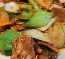Stir-fried beef brisket