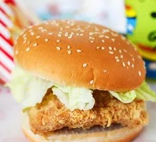 Katz Chicken Burger