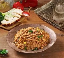 Spicy Shredded Pork Fried Rice