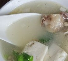 Donkey Meat and Tofu Soup