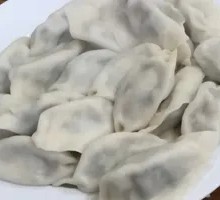 Chinese cabbage and pork dumplings