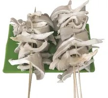 Fried Mushroom Skewers