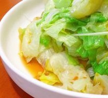 Boiled Bok Choy