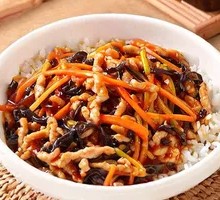 Fish-Flavored Shredded Pork Rice