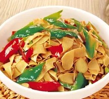 Spicy Pepper and Dried Tofu