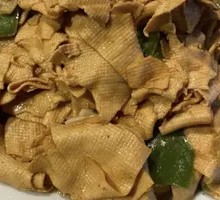 Stir-fried Tofu Sheets with Meat
