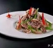 Stir-fried Tripe with Mustard Greens