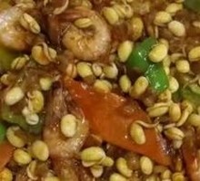 Stir-Fried Pork with Soybeans