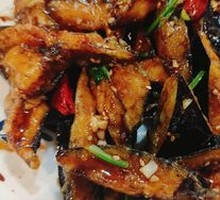 Braised Eggplant with Sauce